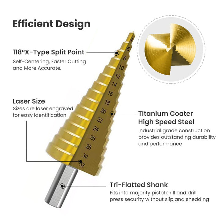 BowLift | High-speed Friction Pagoda Saw Tooth Set (6 pieces)