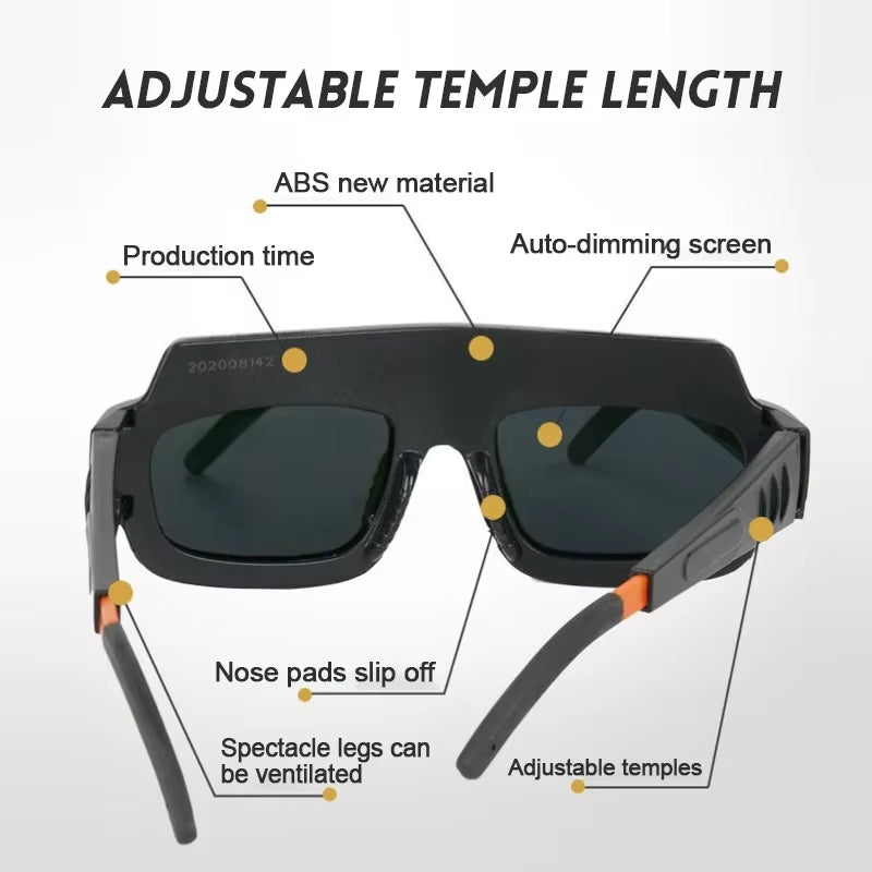 Auto-Darkening Welding Safety Glasses | Bowlift
