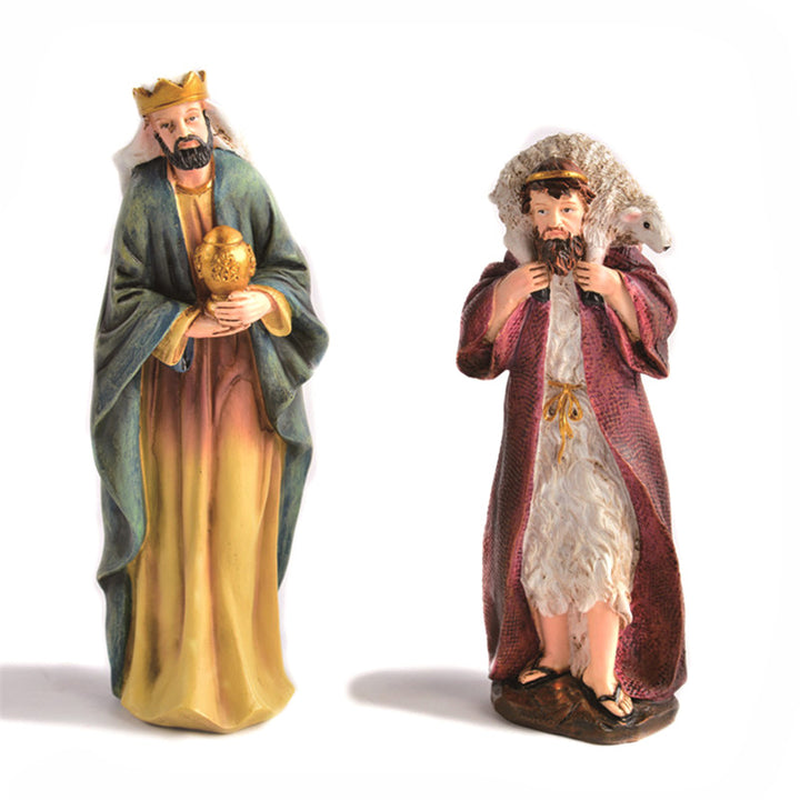 Decorative Nativity Scene Figurine Set