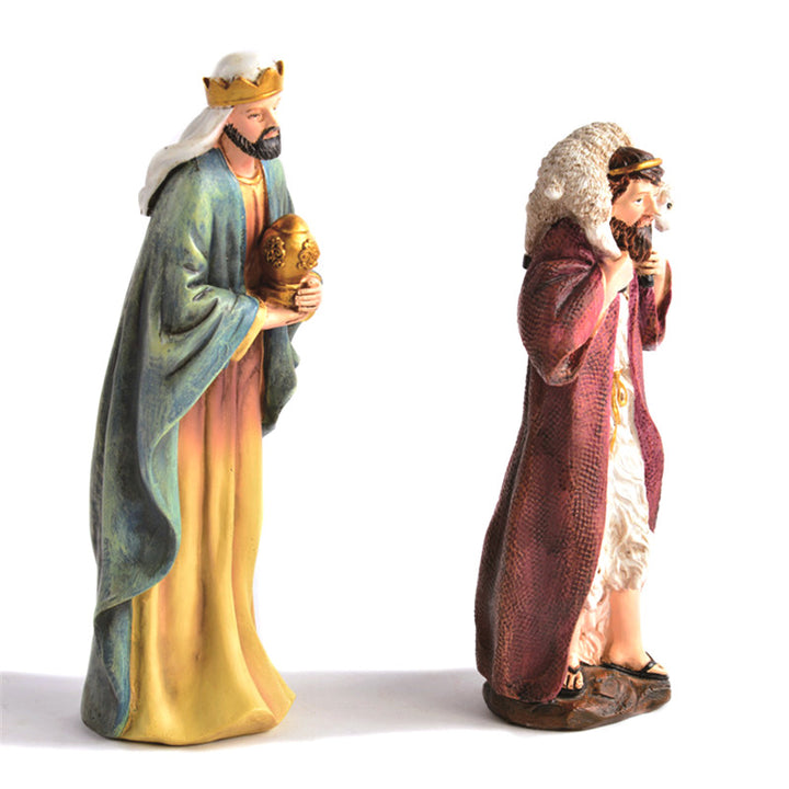 Decorative Nativity Scene Figurine Set