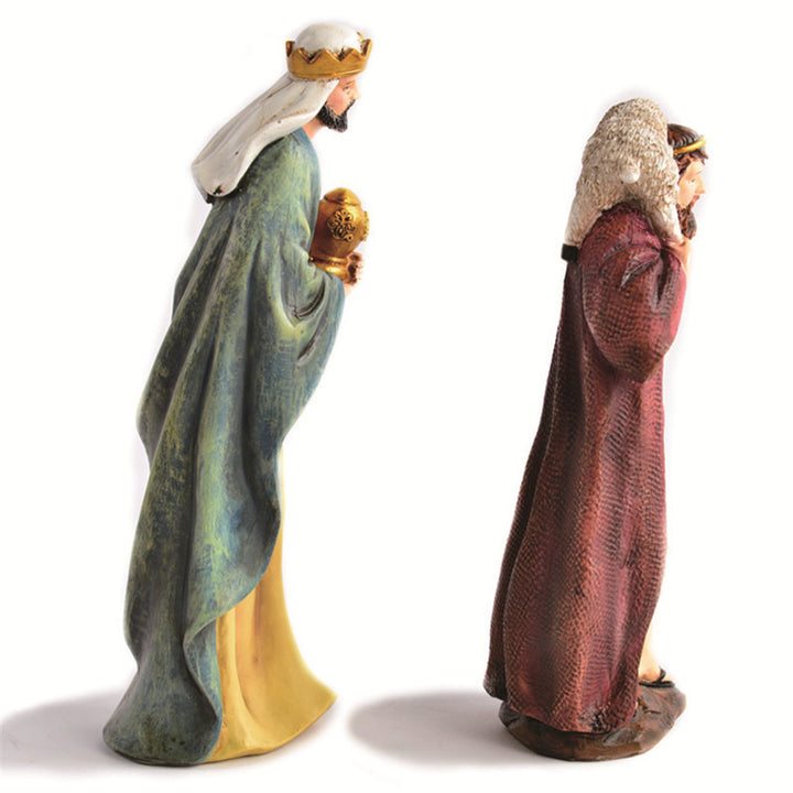 Decorative Nativity Scene Figurine Set