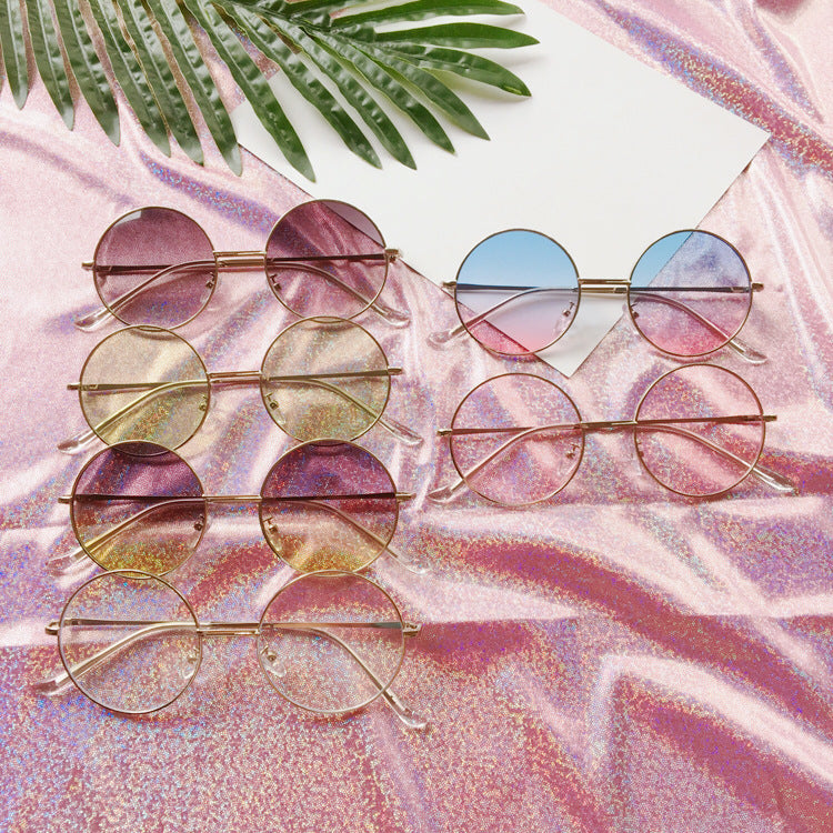 Fashionable Round Sunglasses Bowlift