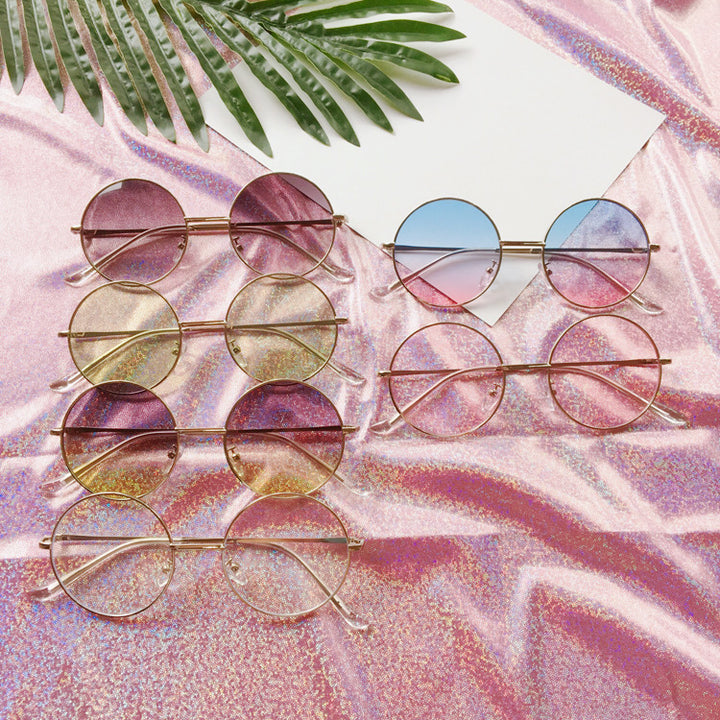 Fashionable Round Sunglasses Bowlift