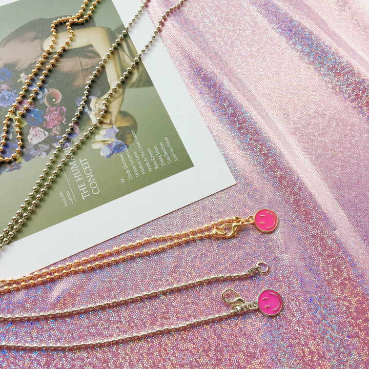 Fashionable glasses holder chain with elegant pearl beads Bowlift
