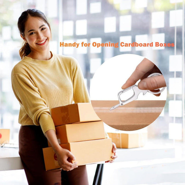 BowLift | 3-in-1 Multifunctional Zinc Alloy Keychain Clip