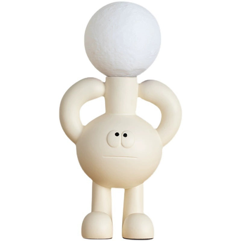 BowLift | Playful Table Lamp with Glass Ball - Glombra