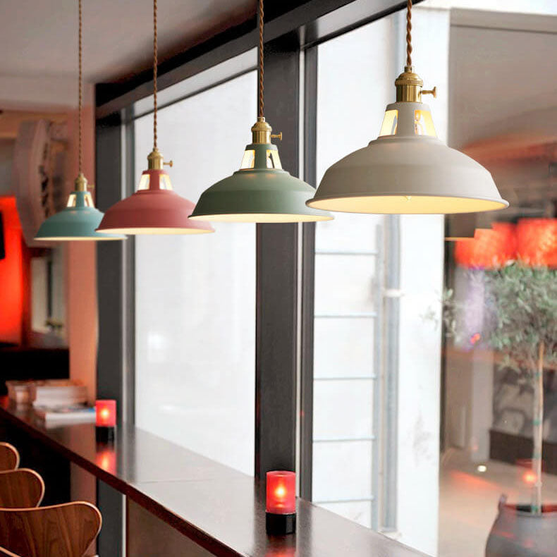 BowLift | Colorful Dimmable Pendant Light Industrial Unique Style