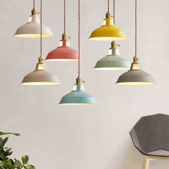 BowLift | Colorful Dimmable Pendant Light Industrial Unique Style