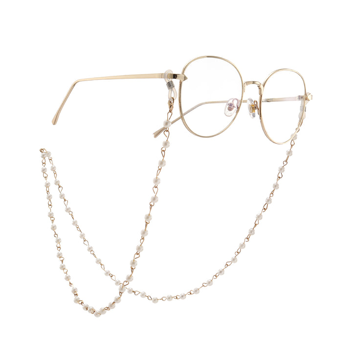 Elegant Pearl Eyewear Chain Bowlift