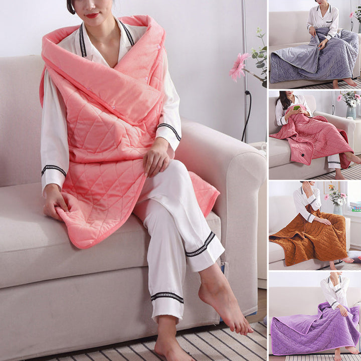 BowLift | CozyCharge – Portable USB Heating Blanket for Instant Warmth Anywhere