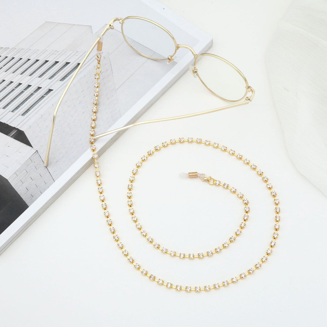 Glamorous Crystal Eyewear Chain Bowlift