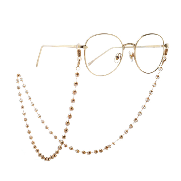 Elegant Crystal Eyewear Chain Bowlift