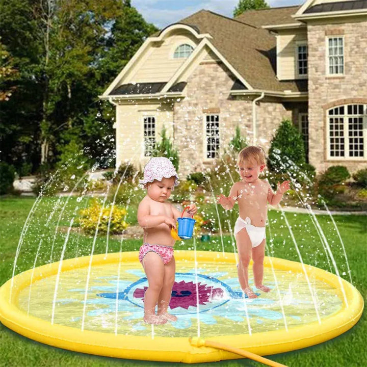 BowLift | Shark Splash Sprinkler Mat for Kids – Inflatable Water Mat