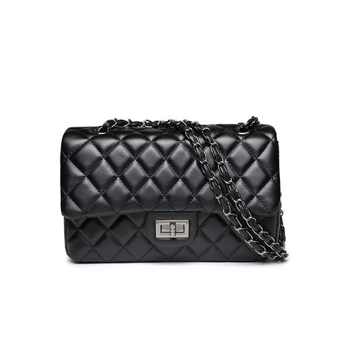 Quilted Evening Chain Handbag