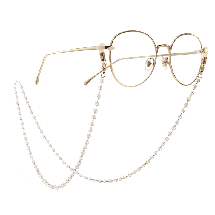 Elegant Crystal Eyewear Chain Bowlift
