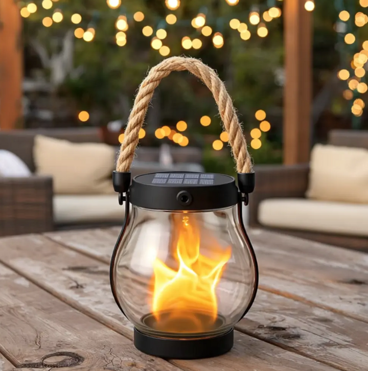 SolarGlowX — Create safe, magical nights filled with a real flame atmosphere without effort or risk | Bowlift