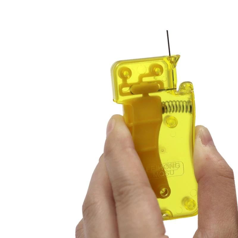 BowLift | EasyThreader – Quickly thread needles without eye strain or frustration