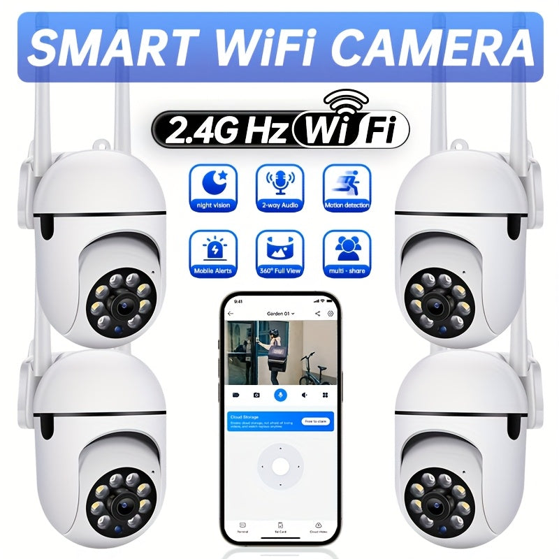 WLAN Surveillance Camera 2.4 GHz PTZ | Bowlift