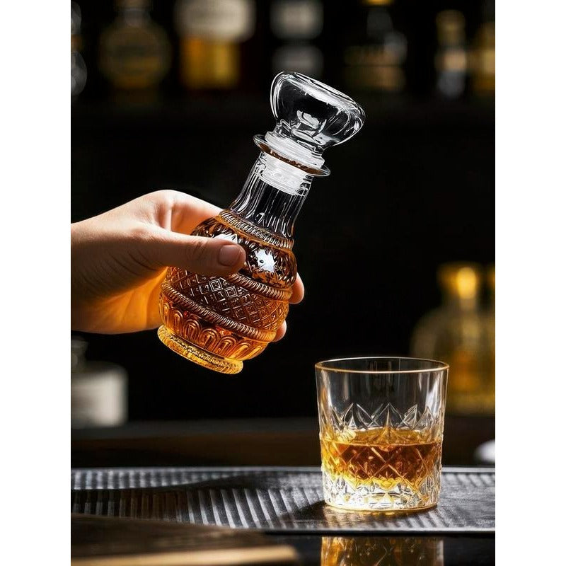 BowLift | Mini Vintage Glass Decanter