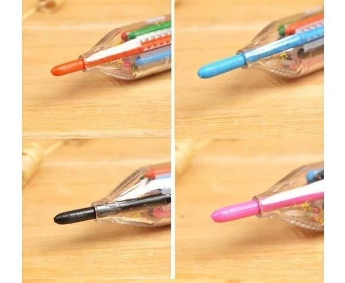 BowLift | 8-in-1 Colored Pencil for Kids – Compact, safe, versatile