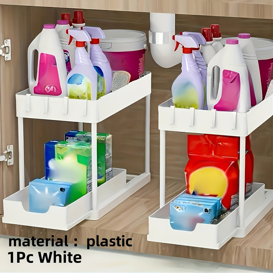 Extendable Sink Cabinet Organizer | Bowlift