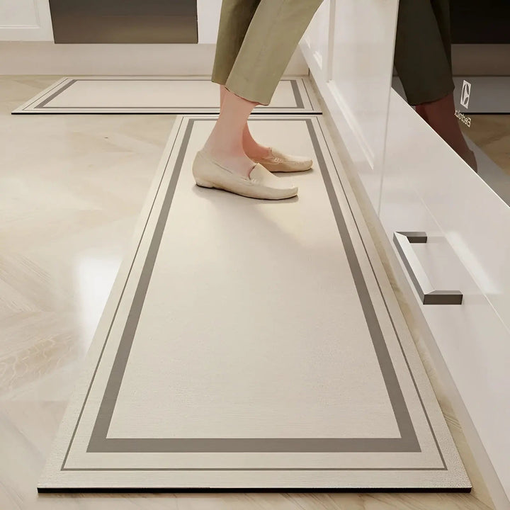 BowLift | Quick-Drying Non-Slip Kitchen Mat | Super Absorbent, Shock-Absorbing & Stylish for Safe Cooking Spaces
