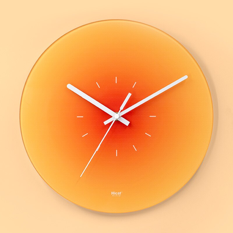 BowLift | EliteGlass - Elegant Glass Wall Clock