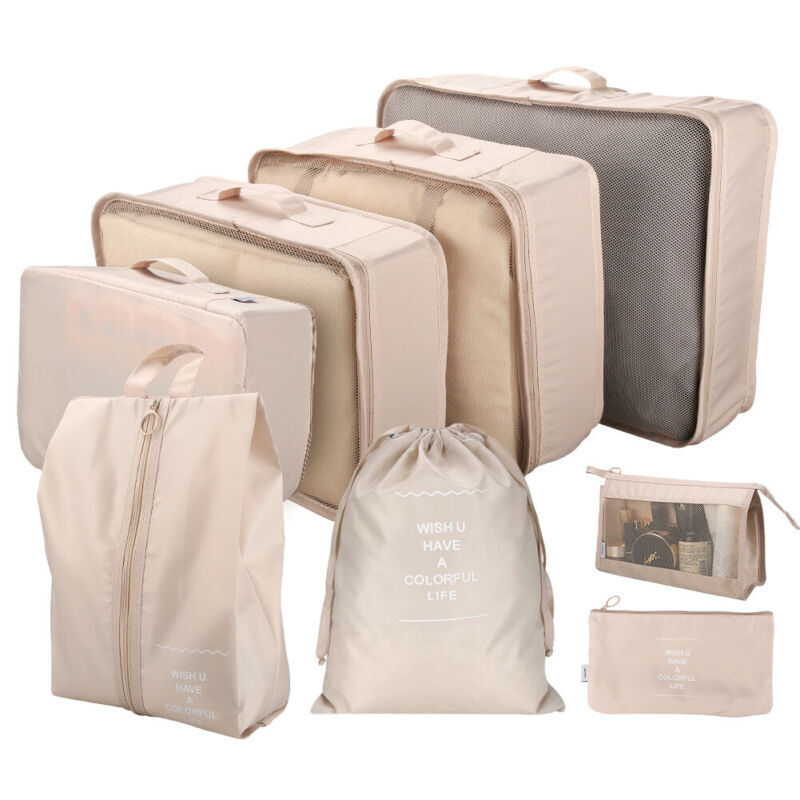 BowLift | Easy-Pack Travel Cubes | 8-Piece Set for Organized Packing & Hassle-Free Travel