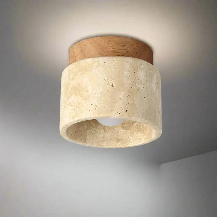 BowLift | Japanese Cream Style LED Ceiling Light