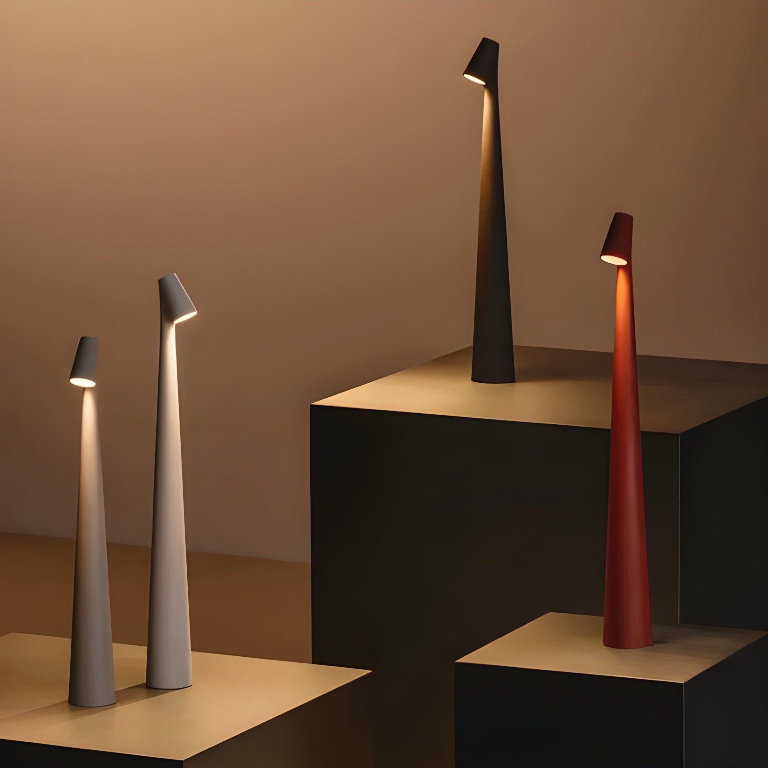 BowLift | Cordless rechargeable bedside lamp - No cable