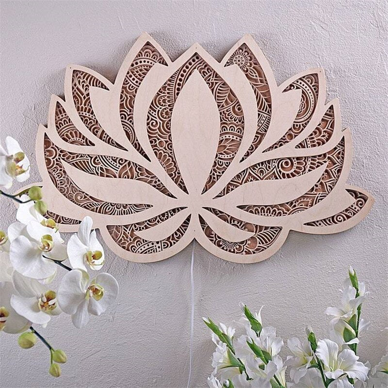 BowLift | Spiritual Lotus Wall Lamp