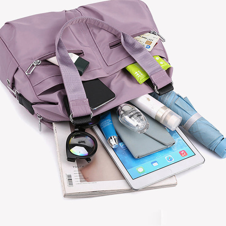 Waterproof Simple Nylon Handbag | Bowlift