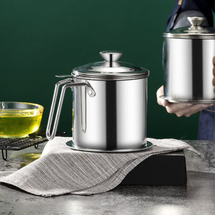 Stainless Steel Oil Filter Pot | Bowlift