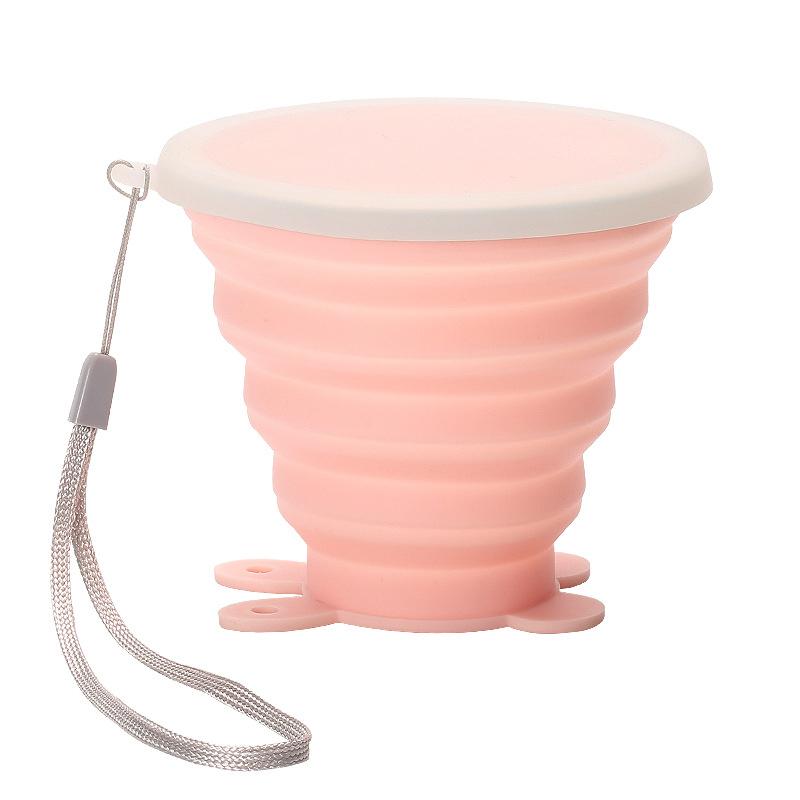 BowLift | Silicone foldable water glasses with lid