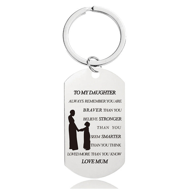 BowLift | Mother's Day Engraving Metal Keychain with Box