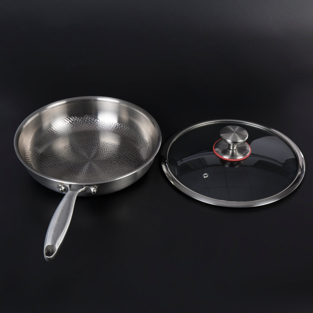 BowLift | Titanium Frying Pan | Non-Toxic, Naturally Non-Stick & Ideal for Healthy Cooking