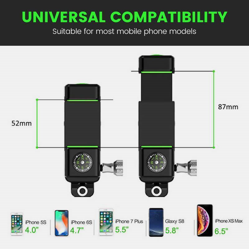 BowLift | Cycling Illuminated Compass Phone Holder