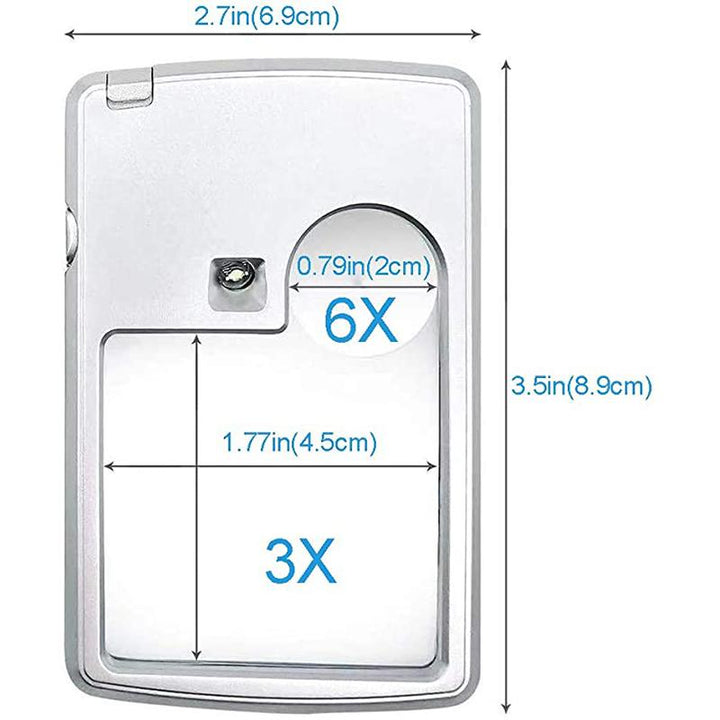 BowLift | LED Card Magnifier for Reading