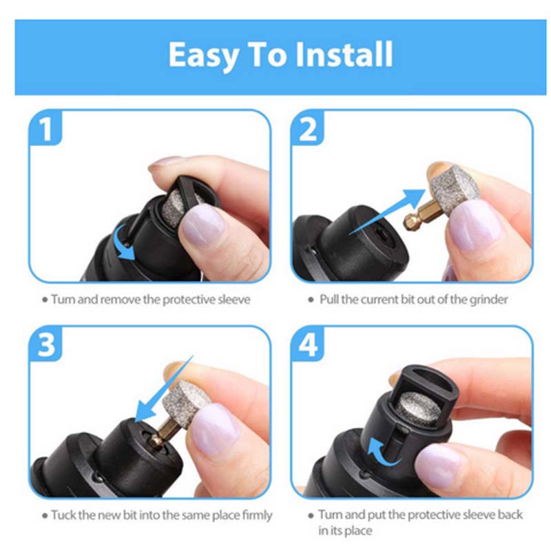 BowLift | Rechargeable USB Charging Electric Pet Nail Grinder