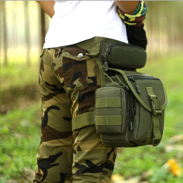 BowLift | Nylon Waterproof Men Tactical Waist Pack Leg Travel Belt Bag