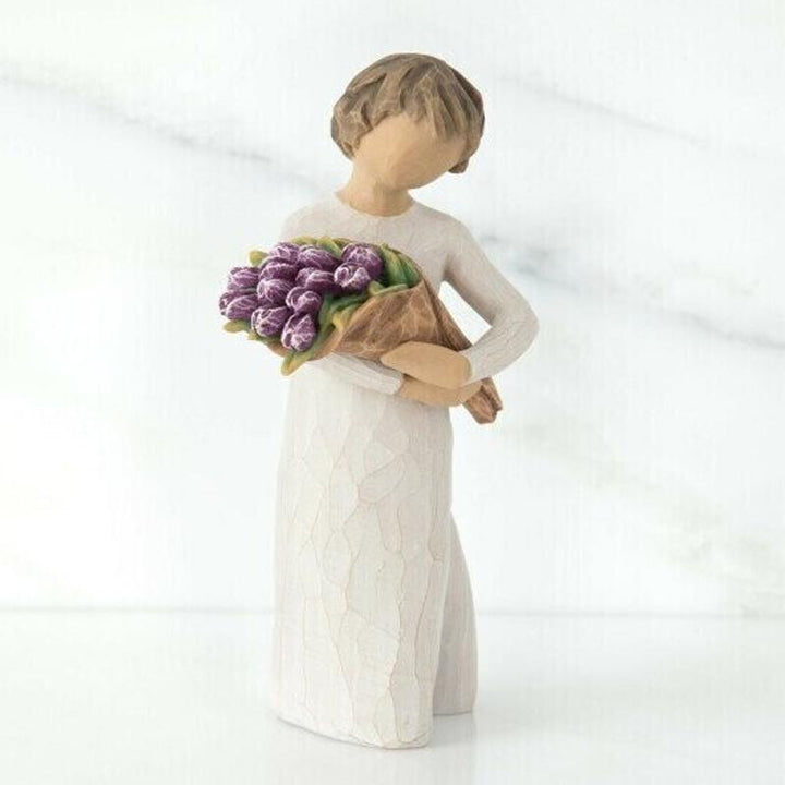 Ornament - Girl with a bouquet | Bowlift