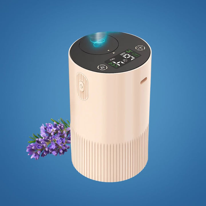 Rechargeable Quiet Mist – 10 ml Silent Timer – Relaxing Aromatherapy for Sleep Stress Relief Office Travel Bowlift