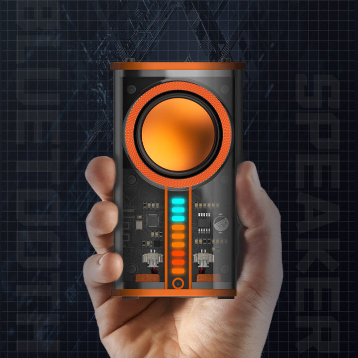 Transparent Mecha Wireless Bluetooth Speaker | Bowlift