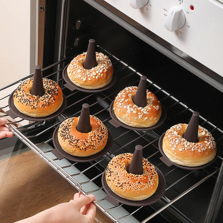 BowLift | Easy-Bake Bagel Silicone Molds (6 pcs)