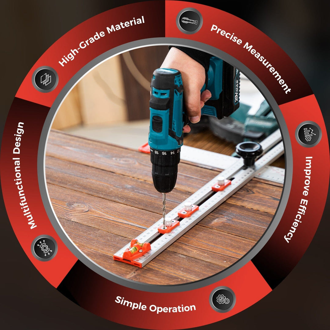 4 in 1 drilling position gauge | Bowlift