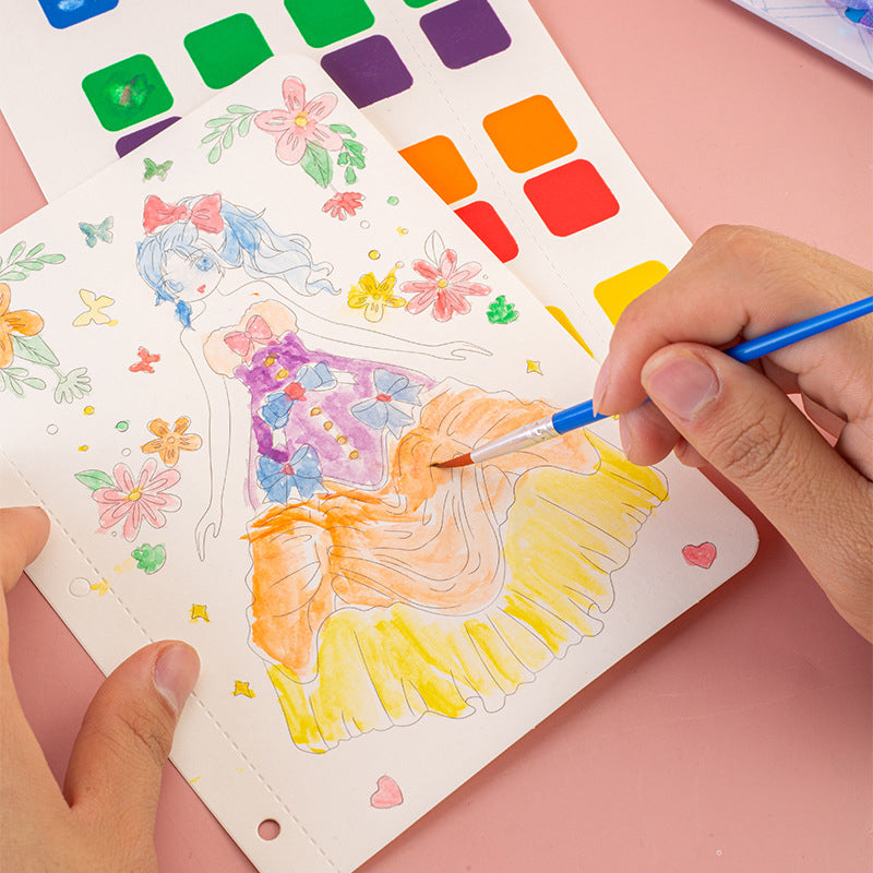 Hand-painted Book For The Child | Bowlift