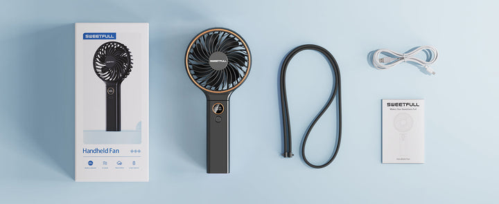 Handheld Fan, Portable Fan 5000mAh | Bowlift
