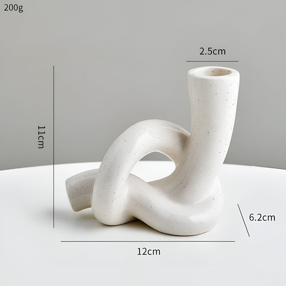 BowLift | Knot Ceramic Candle Holder