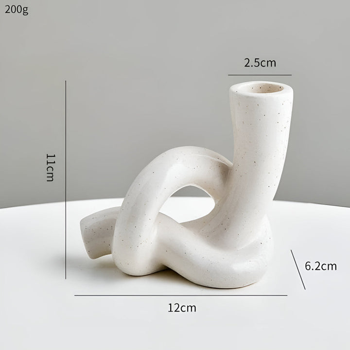 BowLift | Knot Ceramic Candle Holder