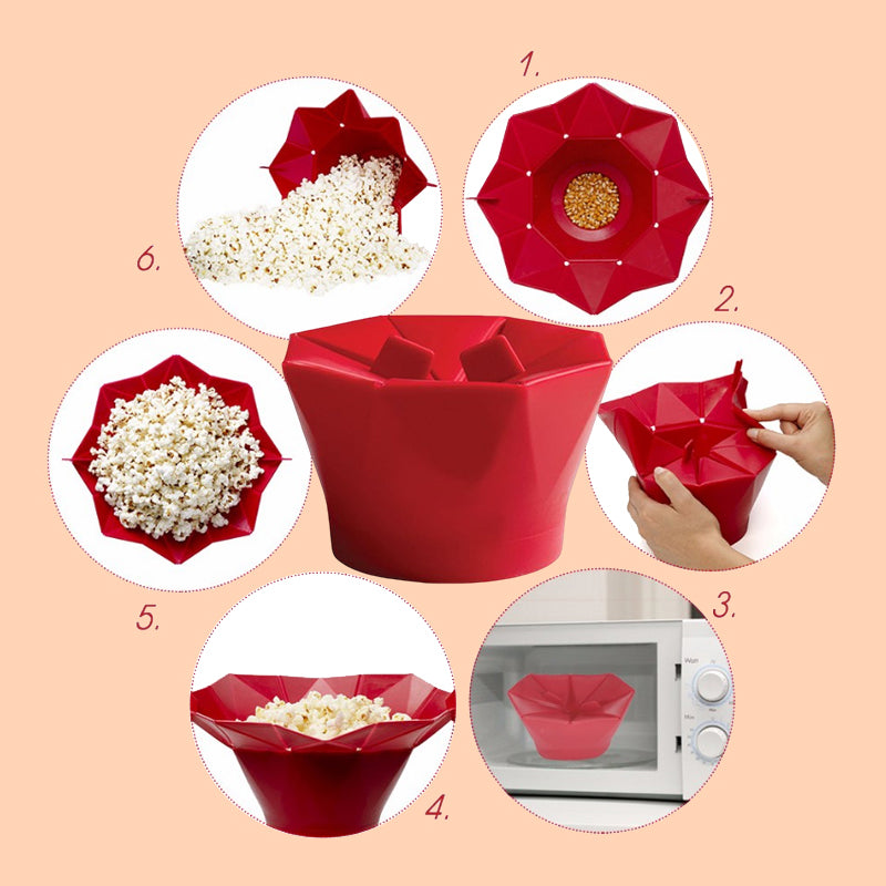 BowLift | Silicone Popcorn Popper